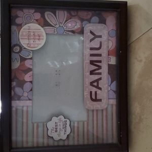Family Shadowbox Photo Frame